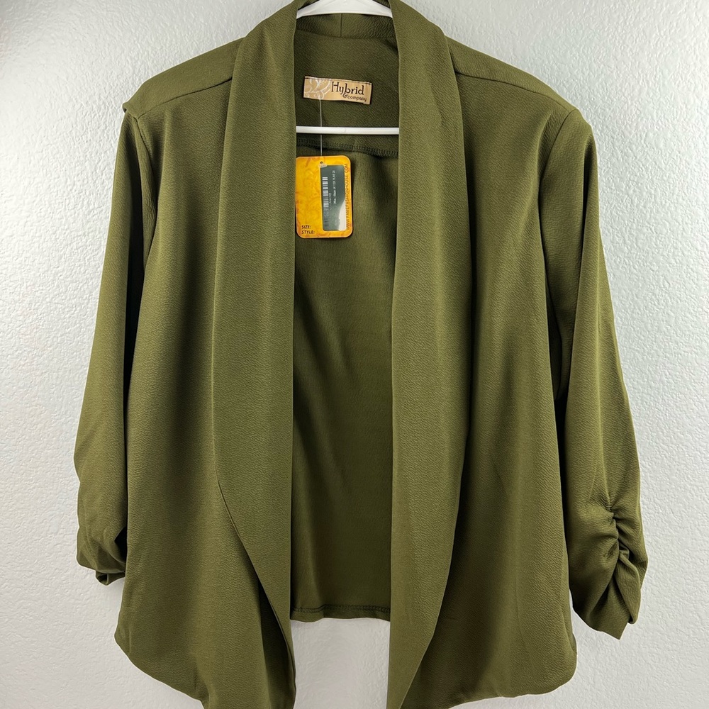 Hybrid & Company lightweight open front Cardigan